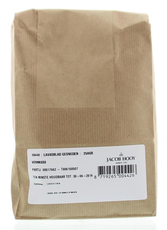 Jacob Hooy Lavasblad Gesneden