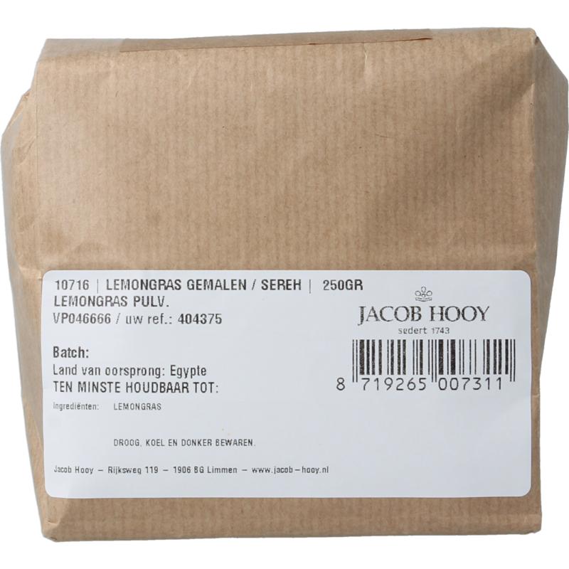 Jacob Hooy Lemongrass Gemalen  Sereh