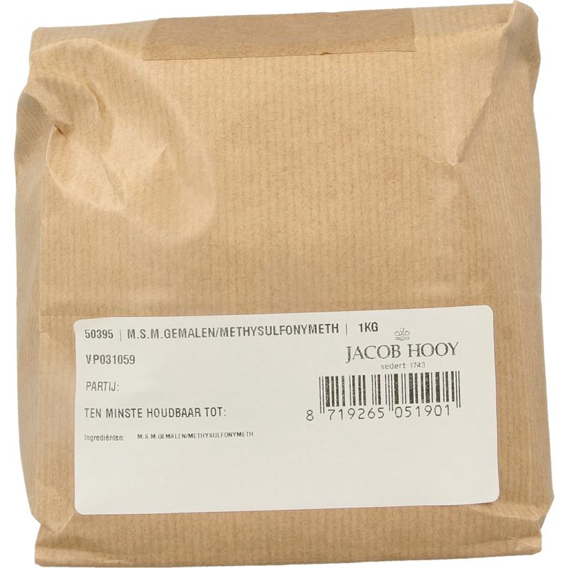 Jacob Hooy Msm Gemalen Methylsulfonylmethaan