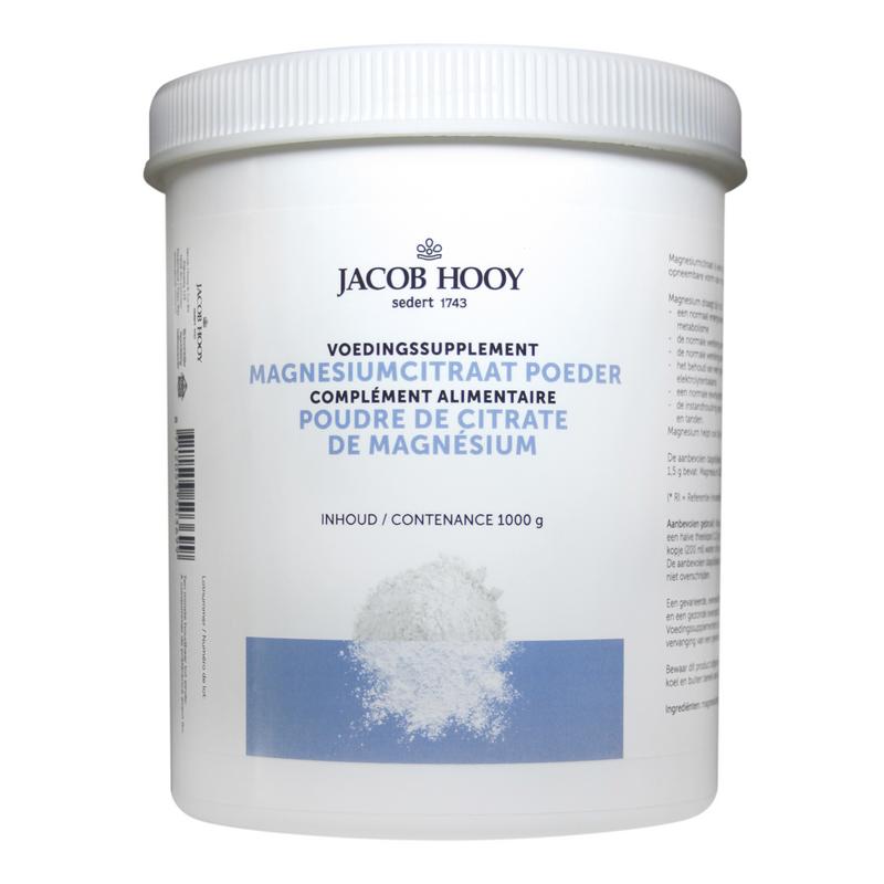 Jacob Hooy Magnesiumcitraat Poeder