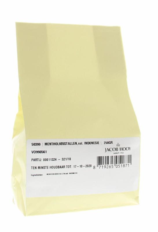 Jacob Hooy Mentholkristallen Natuurlijk