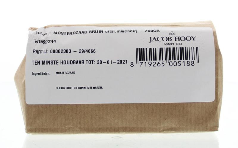 Jacob Hooy Mosterdzaad Bruin