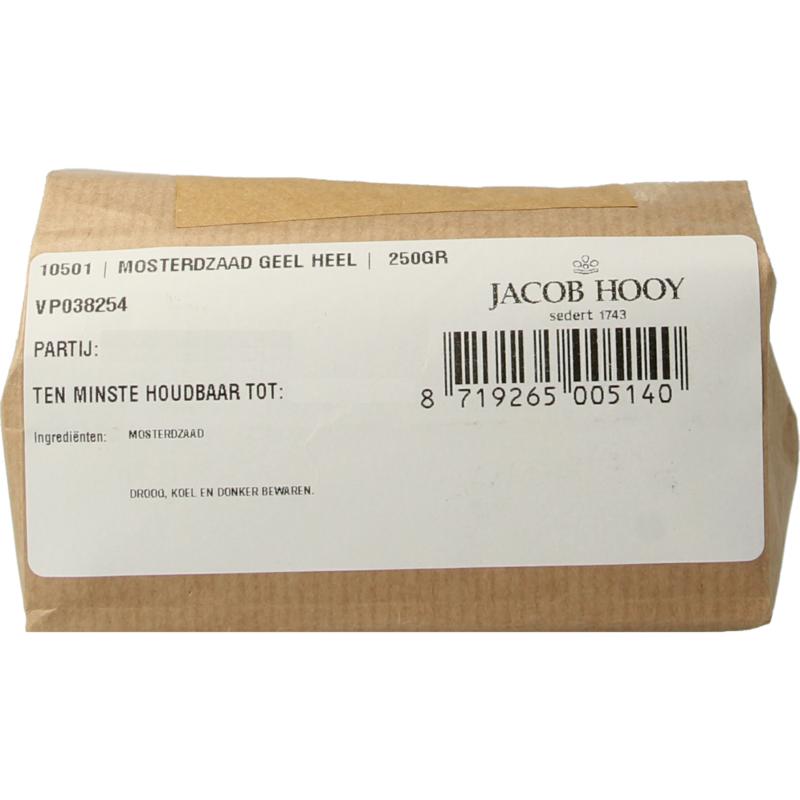 Jacob Hooy Mosterdzaad Geel Heel