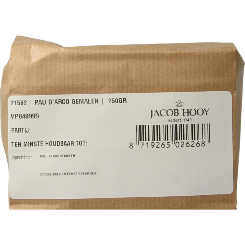 Jacob Hooy Pau D'arco Gemalen
