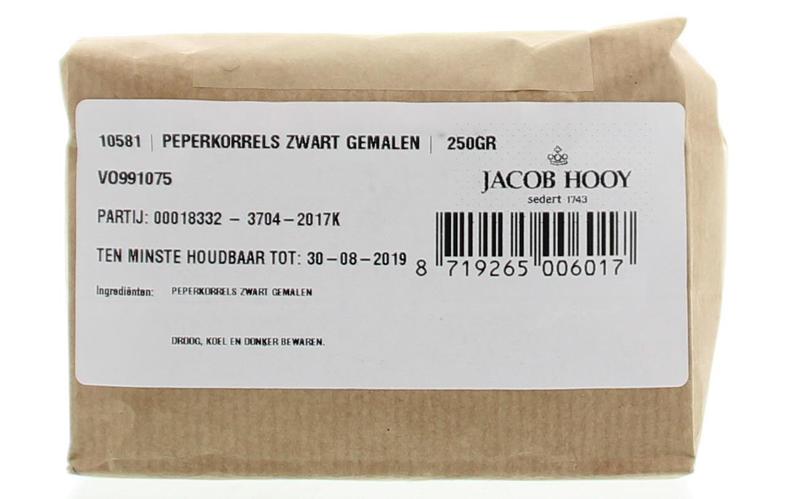 Jacob Hooy Peper Zwart Gemalen