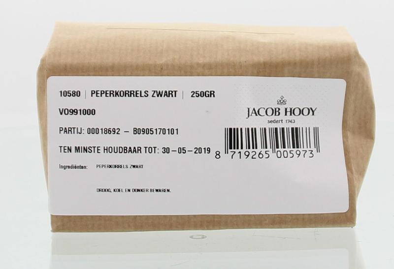 Jacob Hooy Peperkorrels Zwart