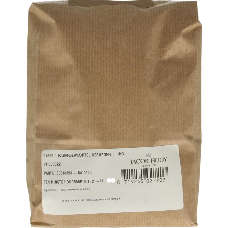 Jacob Hooy Rabarberwortel Gesneden