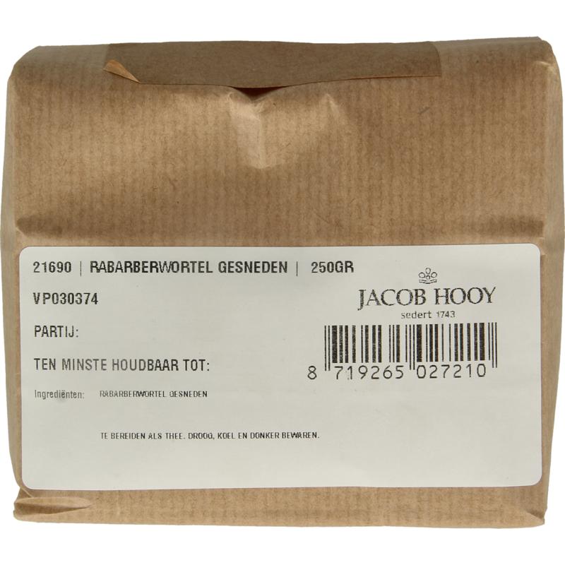 Jacob Hooy Rabarberwortel Gesneden