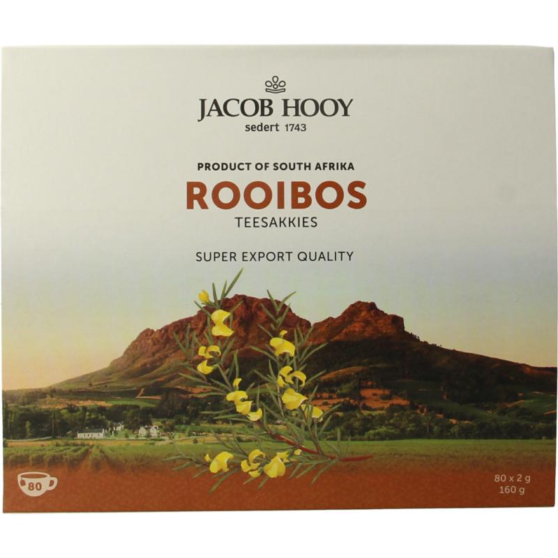 Jacob Hooy Rooibosthee Sakkies