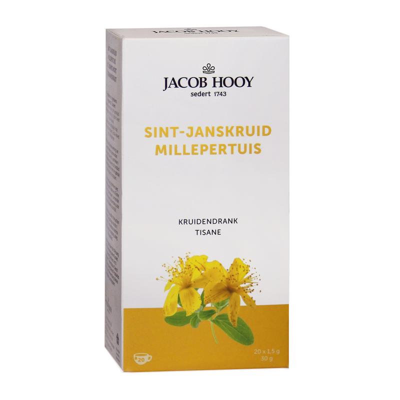 Jacob Hooy Sint Janskruid Theezakjes Gold