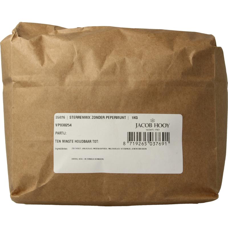 Jacob Hooy Sterrenmix Zonder Pepermunt