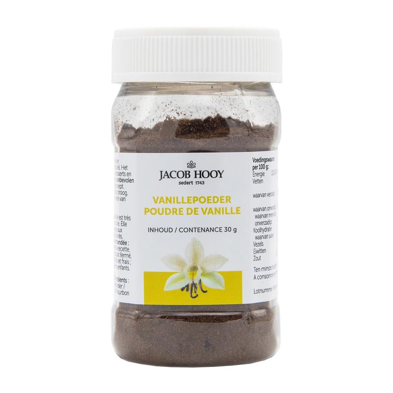 Jacob Hooy Vanille Poeder Bourbon 100%