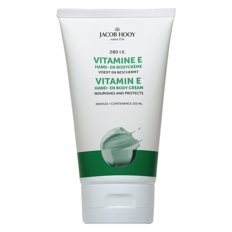 Jacob Hooy Vitamine E Hand En Bodycreme Tube