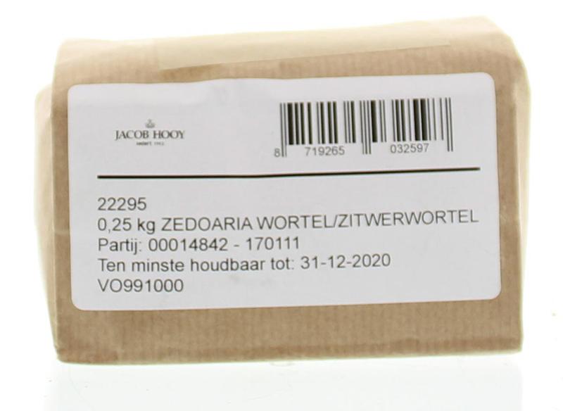 Jacob Hooy Zedoaria Wortelzitwerwortel