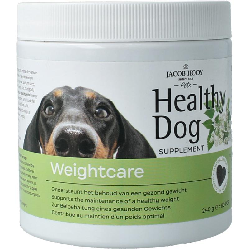 Jacob Hooy Pets Healthy Dog Weightcare