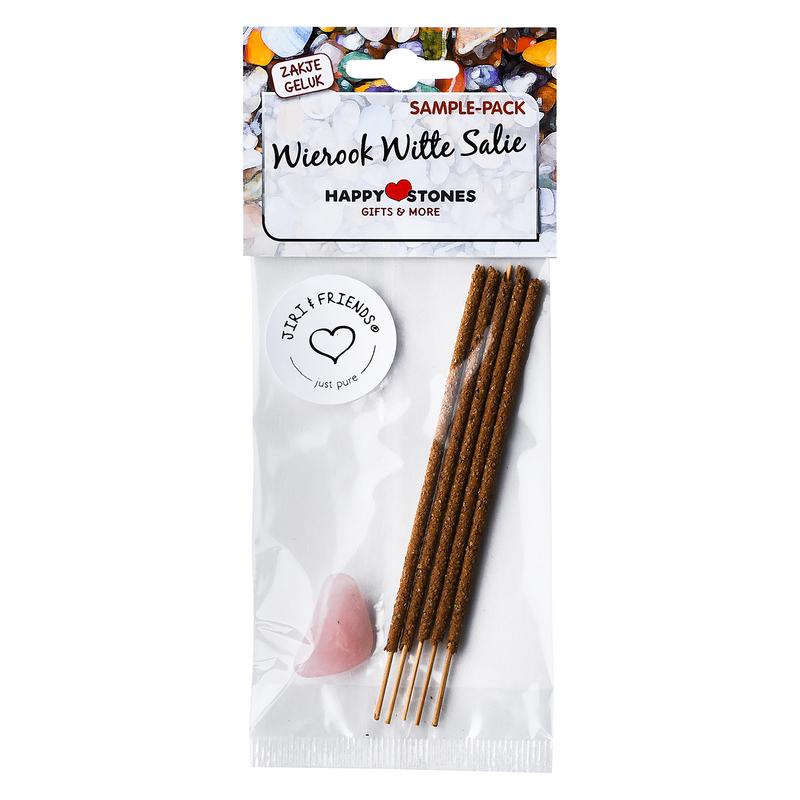 Jiri & Friends Zakje Geluk Wierook Witte Salie Mini