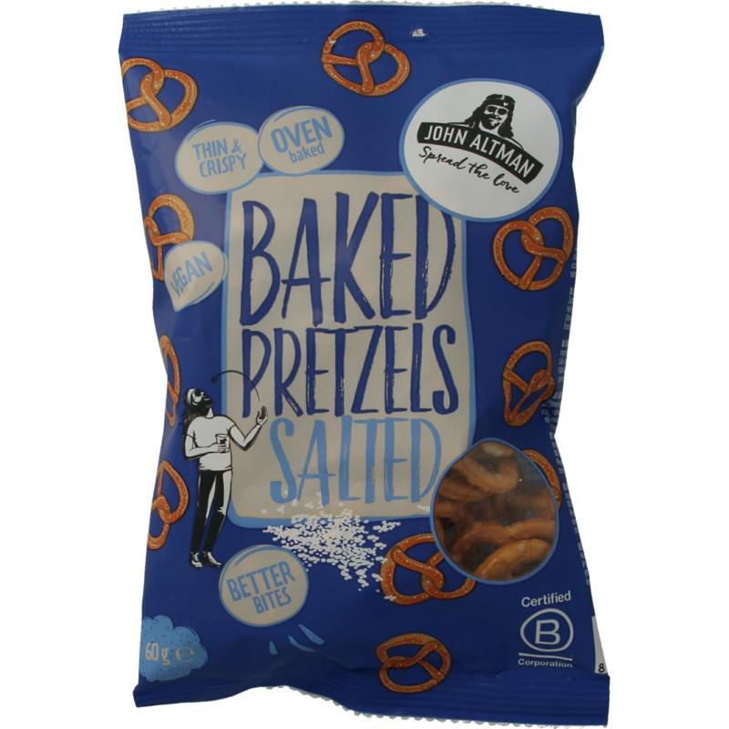 John Altman Baked Pretzels Sea Salt Mini