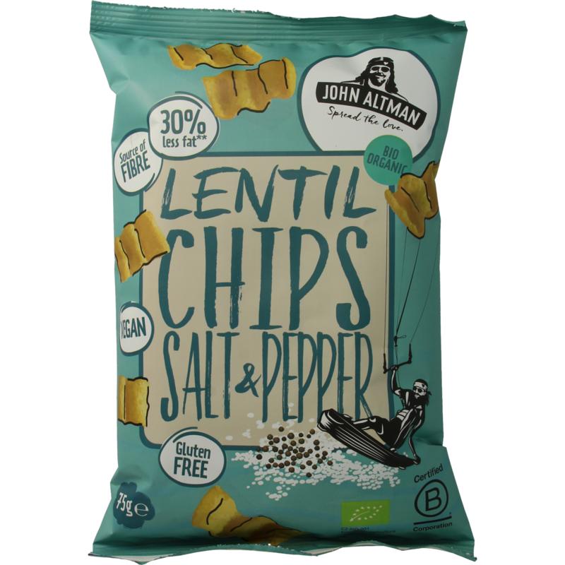 John Altman Linzen Chips Salt & Pepper Bio
