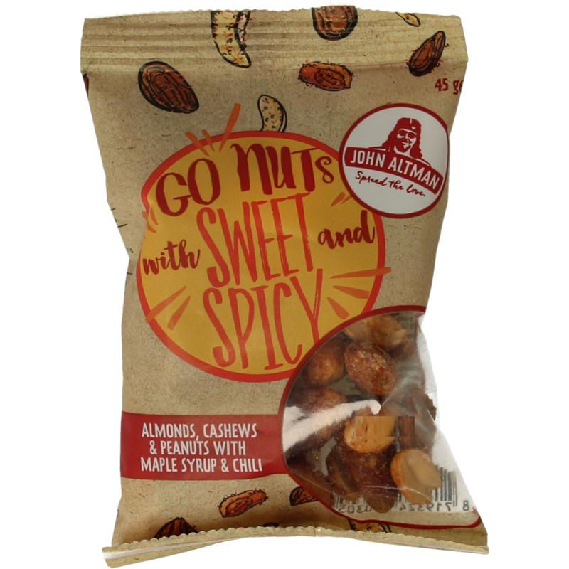 John Altman Mixed Nuts Maple & Chilli