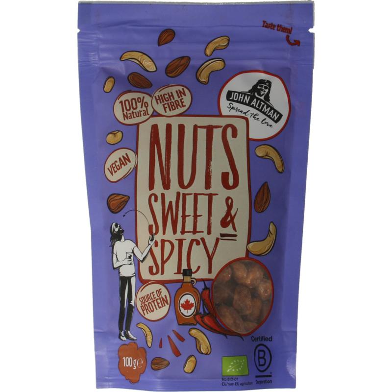 John Altman Mixed Nuts Sweet & Spicy Bio
