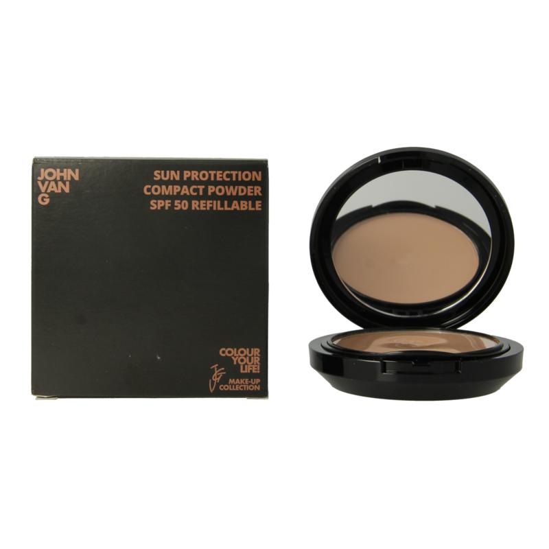 John Van G Sun Protection Compact Powder Spf50 Refill 45