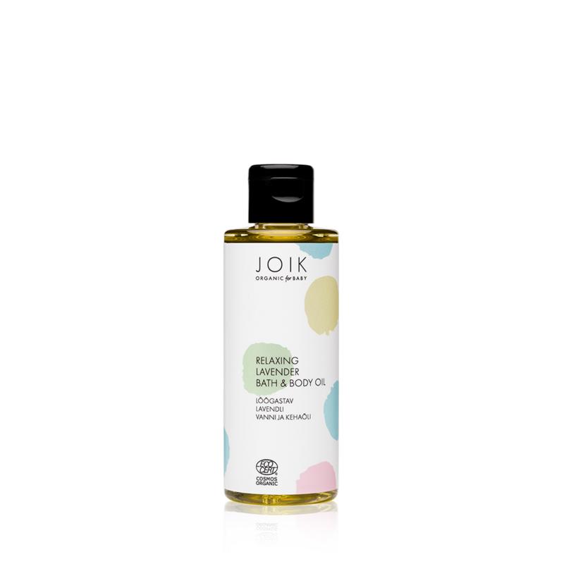 Joik Baby Relaxing Lavender Bath & Body Oil Organic