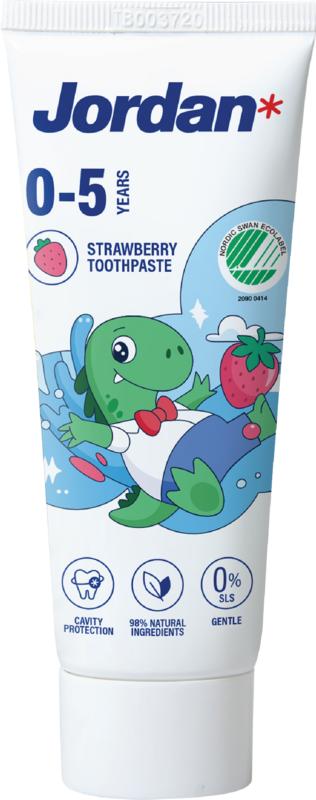Jordan Tandpasta Kids 0 - 5 Jaar