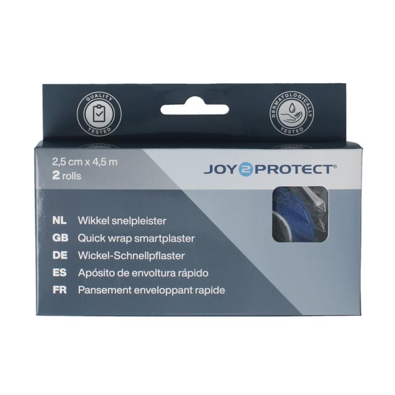 Joy2protect Snelpleisters Blauw 2.5Cm X 4.5M