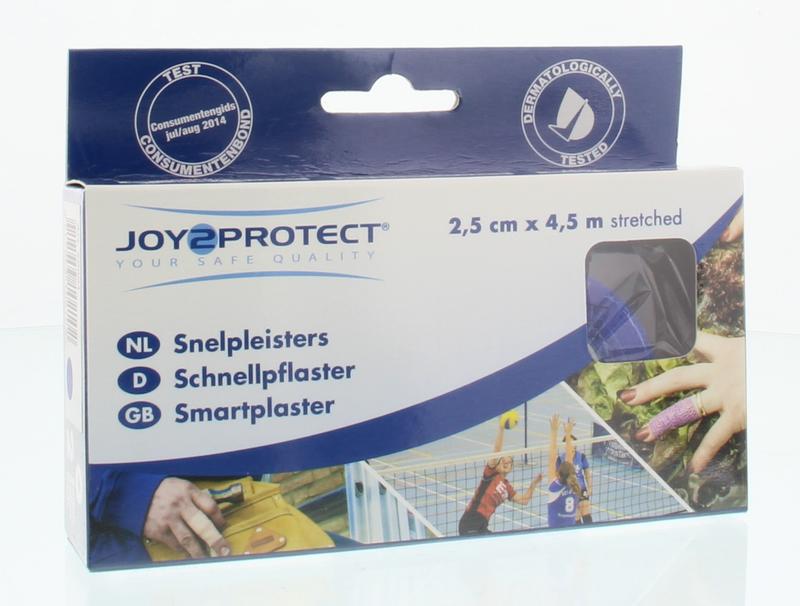 Joy2protect Snelpleisters Blauw 2.5Cm X 4.5M