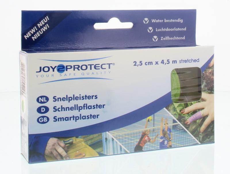 Joy2protect Snelpleisters Groen 2.5Cm X 4.5M