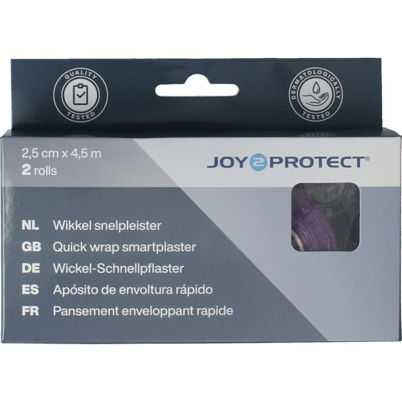 Joy2protect Snelpleisters Lila 2.5Cm X 4.5M