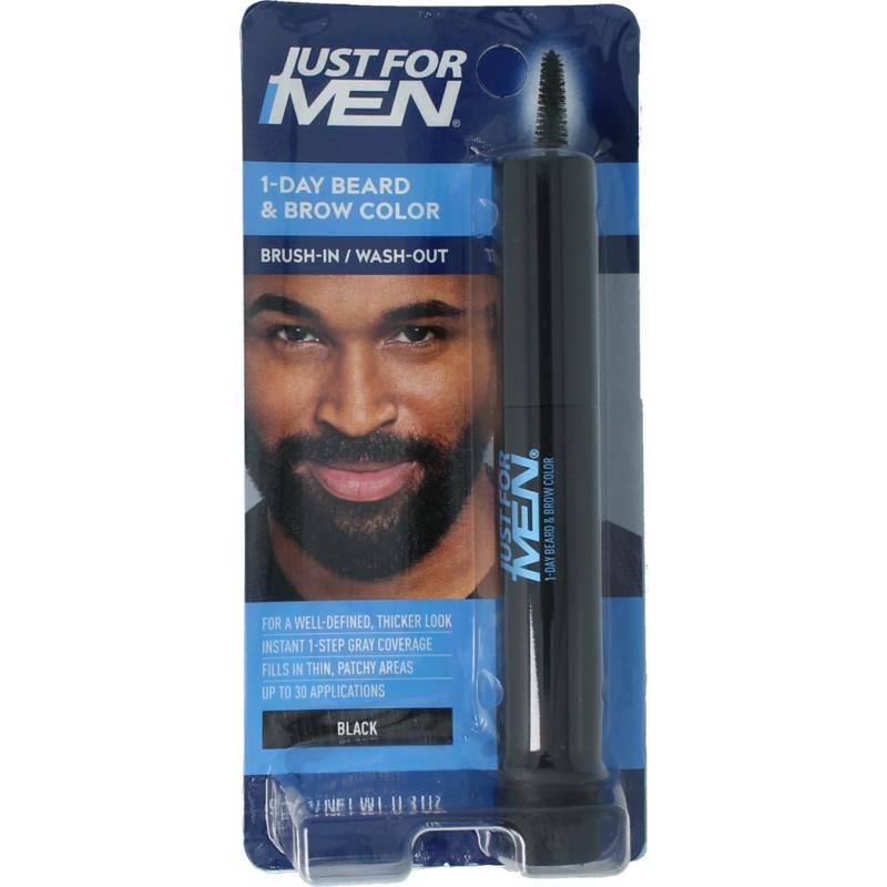 Just For Men Baard  Wenkbrauw Zwart