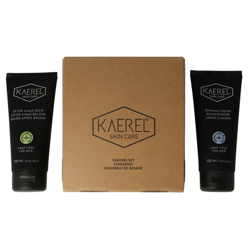 Kaerel Skin Care Shavingset Scheercreme & Aftershave