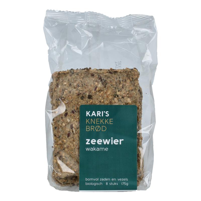 Kari's Crackers Knekkebrod Zeewier Bio