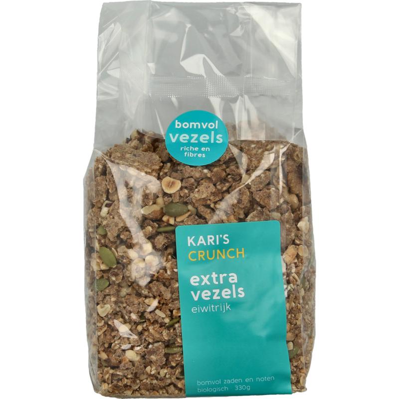 Kari's Crunch Granola Extra Vezels Eiwit Bio