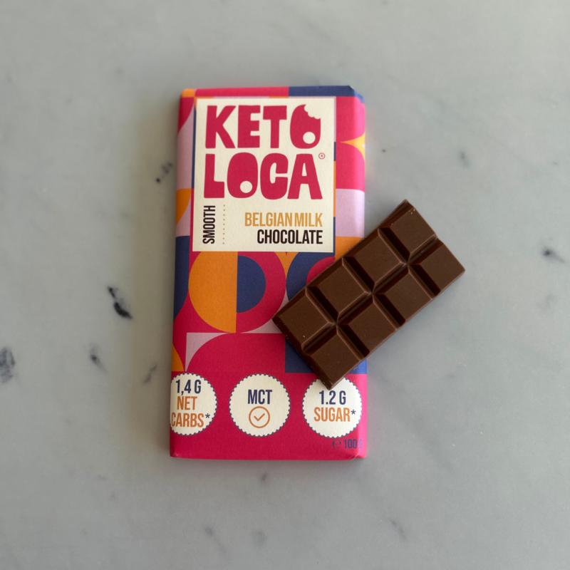 Keto-Loca Belgian Milk Chocolate