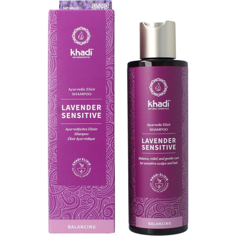 Khadi Shampoo Elixer Lavender Sensitive
