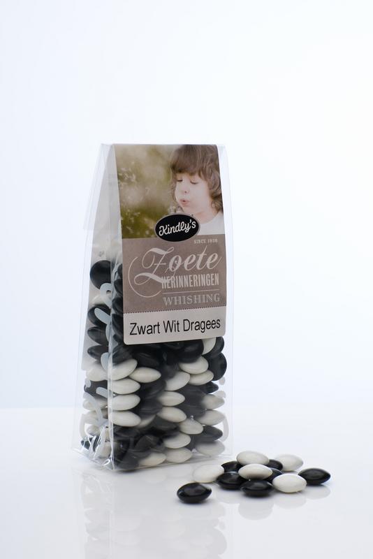 Kindly's Zwart Wit Dragee Zoete Herinneringen