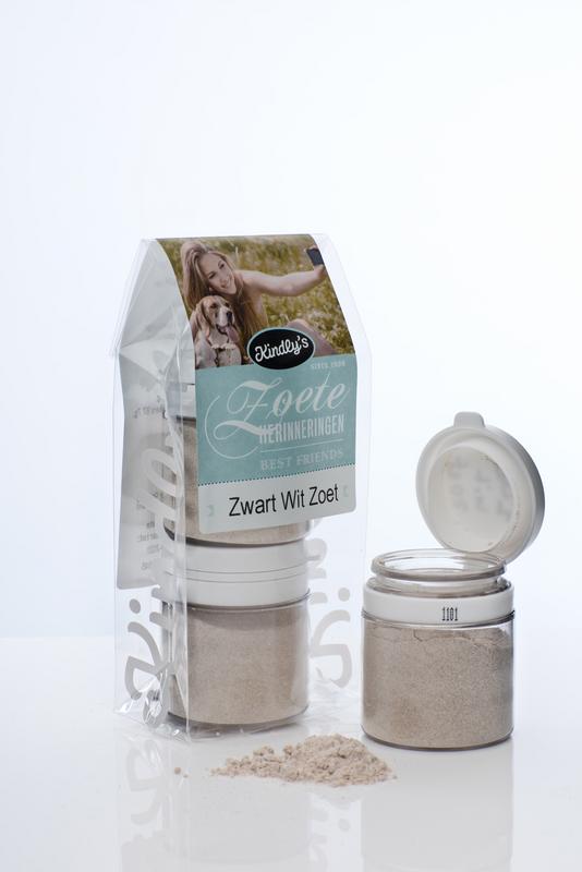 Kindly's Zwart Wit Potjes Zoet 2 X 30 Gram
