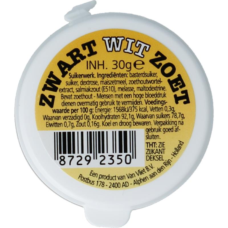 Zwart Wit Zoet Vliet