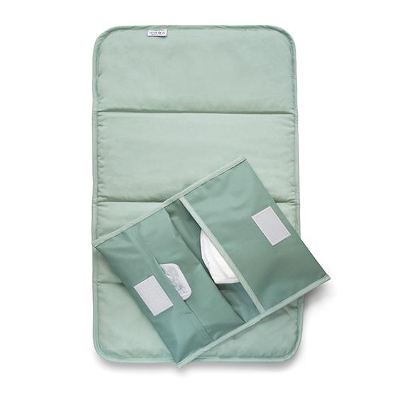 Kipkep Napper Verschoonset Pale Greengroen