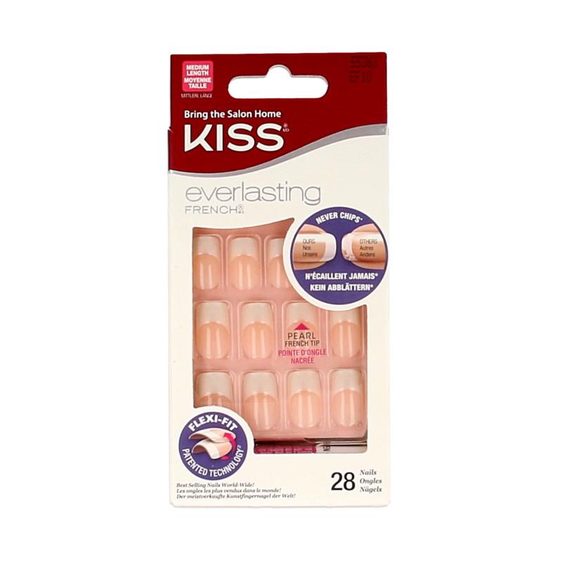 Kiss French Nail Kit Wedding Gown