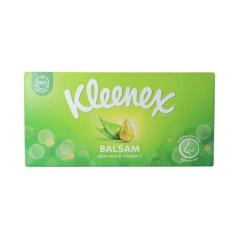 Kleenex Balsam Tissue Box