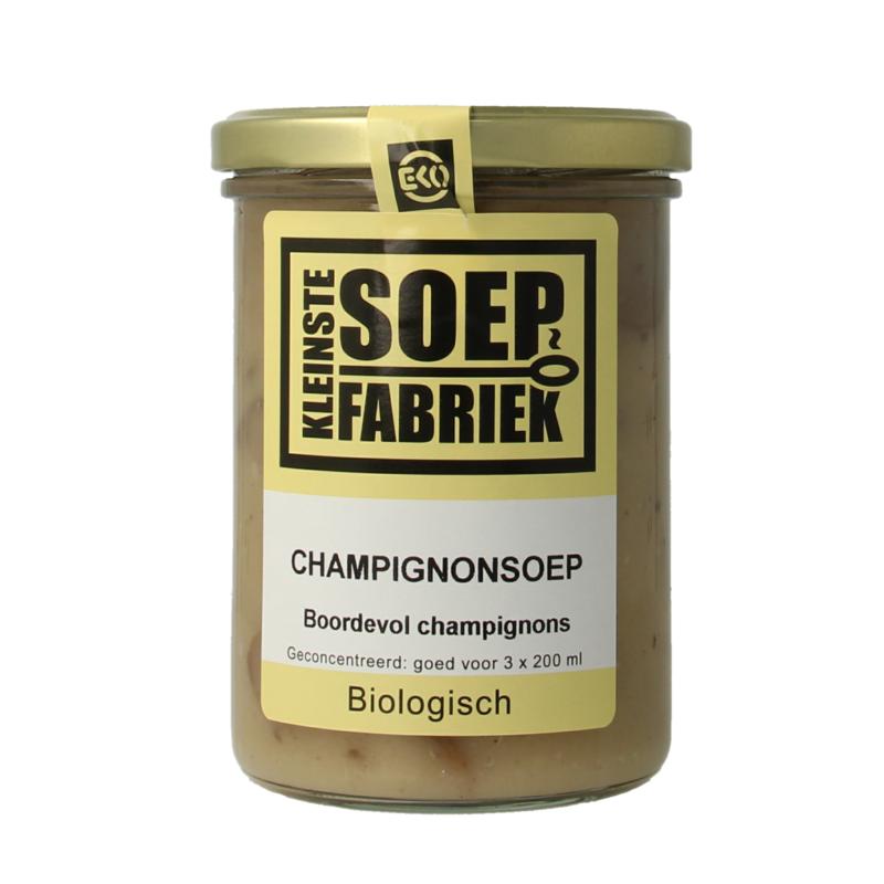 Kleinstesoepfabriek Champignonsoep Bio
