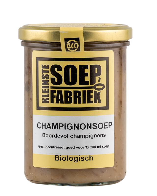 Kleinstesoepfabriek Champignonsoep Bio