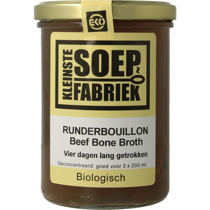 Kleinstesoepfabriek Runderbouillon Bio