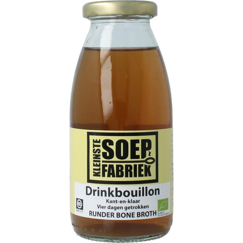 Kleinstesoepfabriek Drinkbouillon Rund Bio