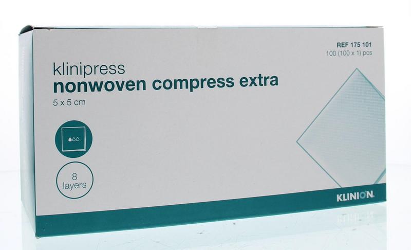 Klinipress Non-Woven Kompres 5 X 5Cm Extra