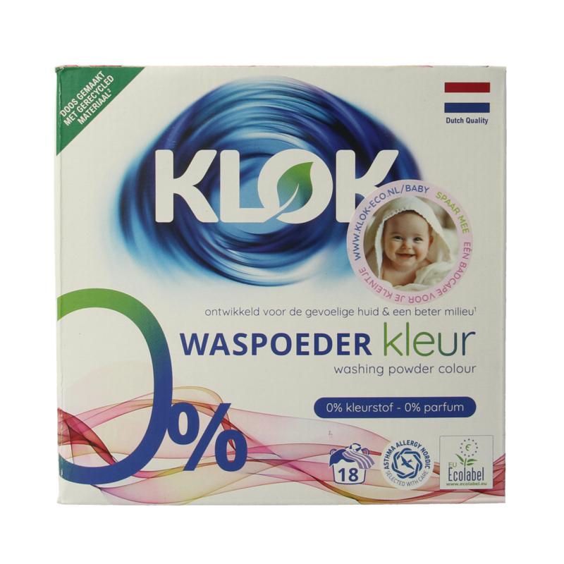 Klok Waspoeder Kleur