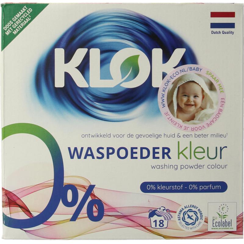 Klok Waspoeder Kleur